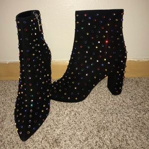 Saint Laurent Black Betty Booties